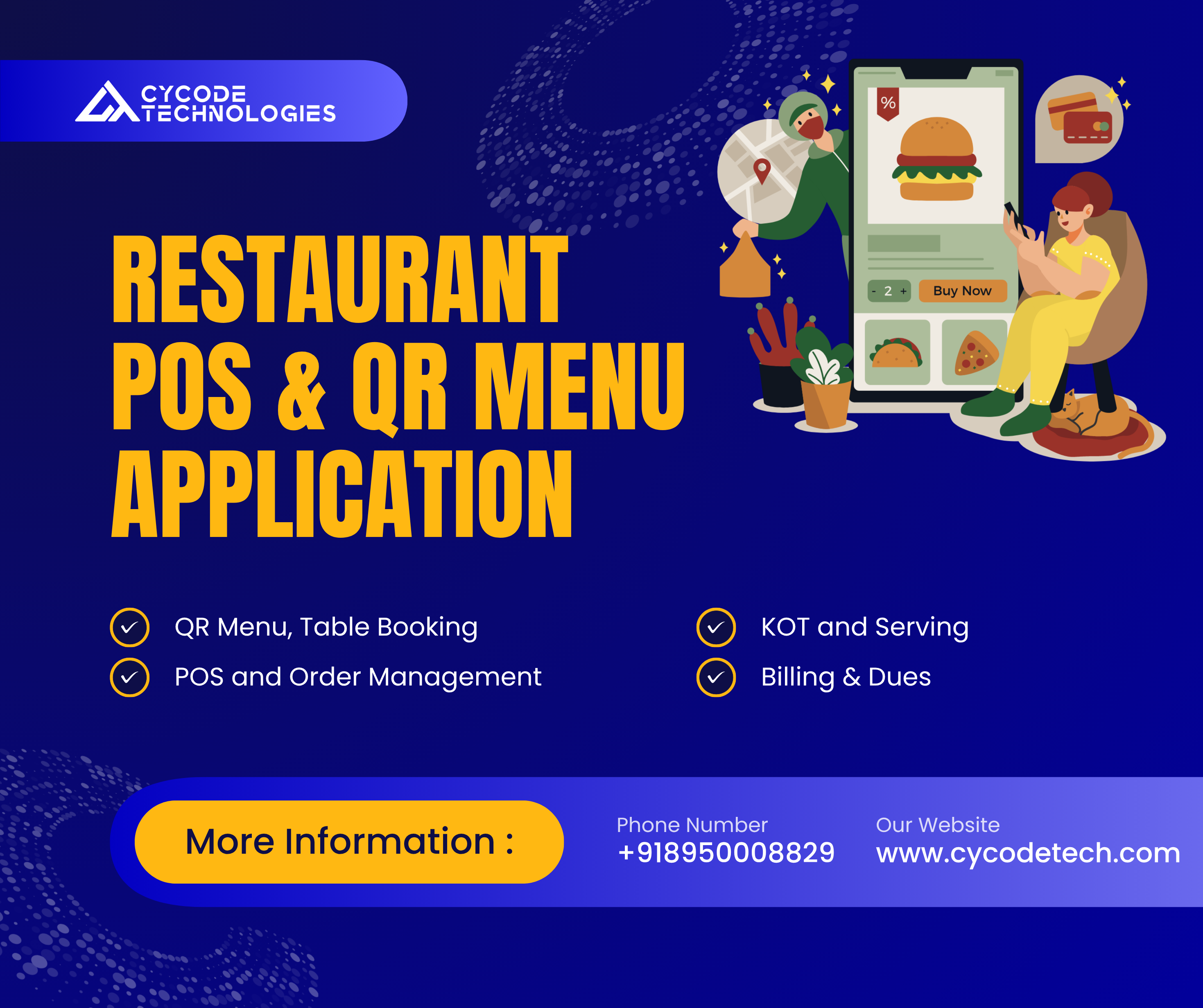 Looking for the best Restaurant POS Software in Hansi, Hisar or India? Discover how KwikDine helps restaurants manage billing, QR menu ordering, kitchen operations, inventory, online orders, tables, staff, and customer loyalty with one complete cloud-based platform.