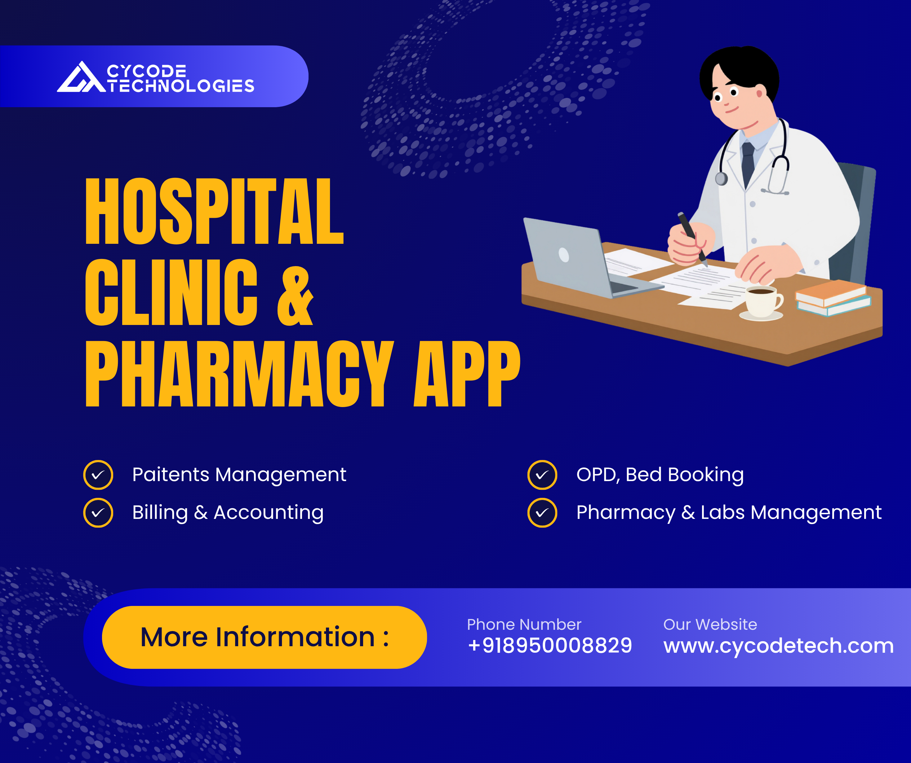Best Hospital & Clinic Management Software in Hansi, Hisar & India | PulsePanel HMS