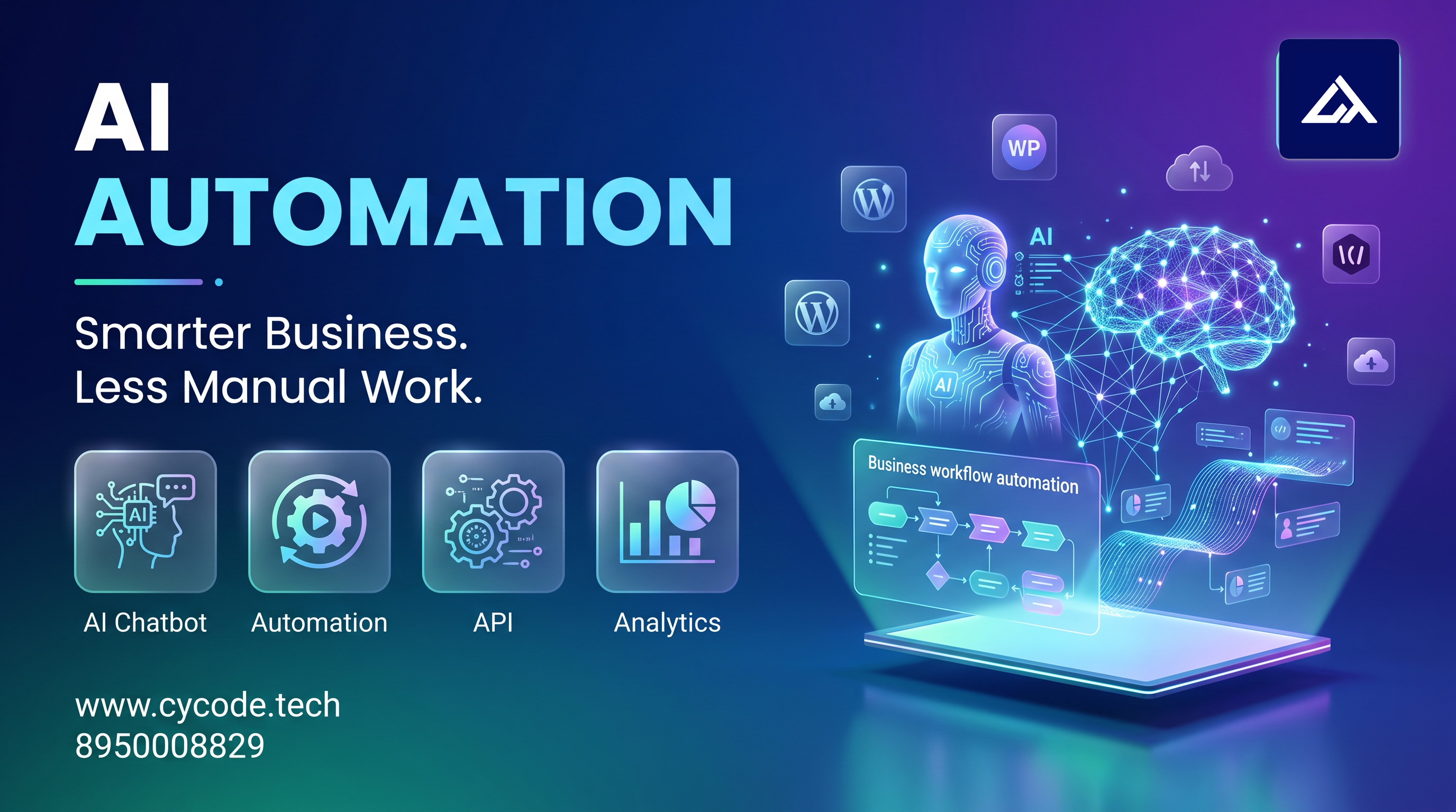 Looking for an AI Software Development Company in Hansi, Hisar or India? Cycode Technologies develops AI-powered business software, chatbots, automation tools, intelligent ERP systems, mobile apps, SaaS platforms and custom AI solutions.